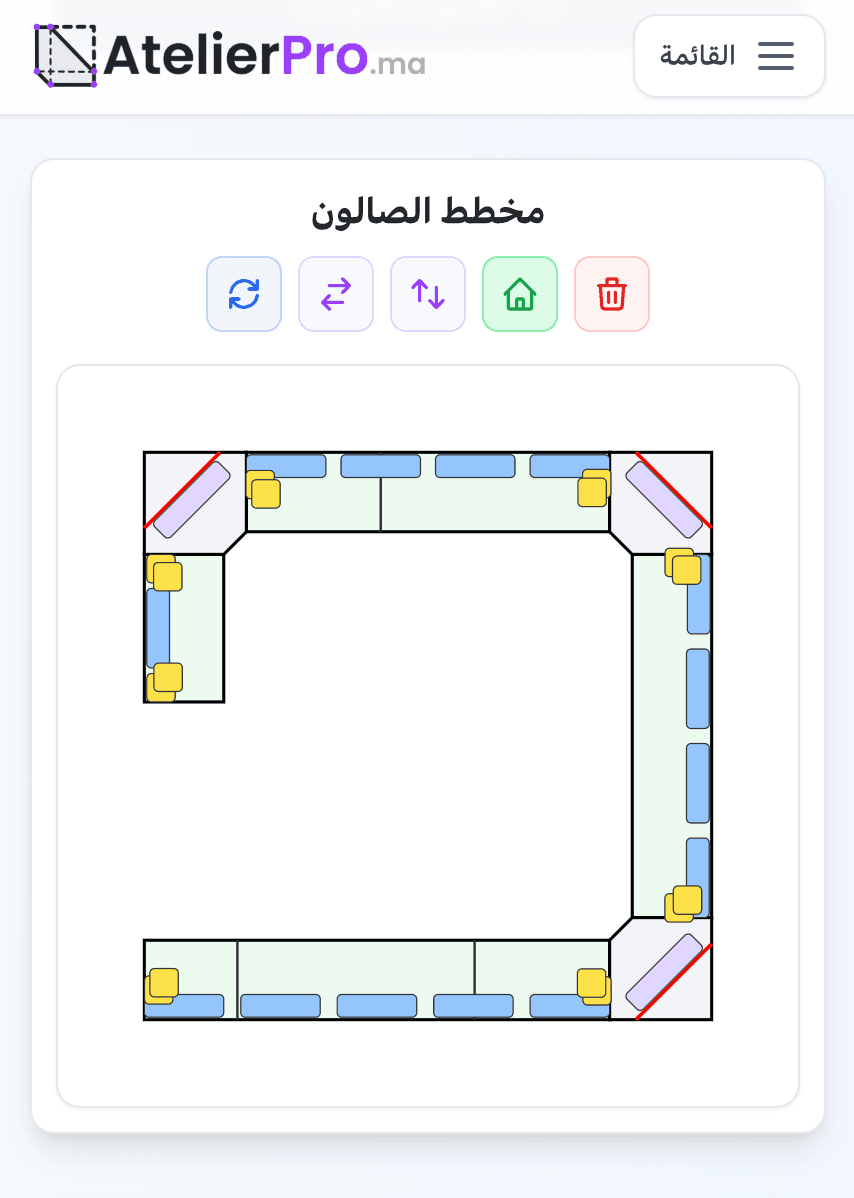 كروكي جاهز للزبون